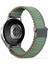 Dux Ducıs Yc Serisi Samsung Galaxy Watch3 45MM/XIAOMI Watch S4 Sport Naylon Saat Kayışı 22MM Kanca Tokalı Kayış-Yeşil (Yurt Dışından) 2