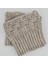 El Örgüsü Gri Bot Manşeti (Boot Cuffs) 1