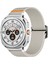 Samsung Galaxy Watch Ultra 47MM Naylon Kayış Elastik Yedek Saat Bandı-Starlight (Yurt Dışından) 4