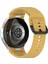 Samsung Galaxy Watch7 44MM/40MM/WATCH Fe 40MM/WATCH6 40MM/44MM Yedek Bant Silikon Saat Kayışı-Sarı (Yurt Dışından) 1