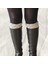 El Örgüsü Gri Bot Manşeti (Boot Cuffs) 3