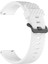 Samsung Galaxy Watch3 45MM/GALAXY Watch 46MM Saat Kayışı 22MM Silikon Saat Bandı-Beyaz (Yurt Dışından) 4