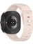 Kalebol Samsung Galaxy Watch Ultra 47MM Silikon Saat Kayışı Kare Tokalı Saat Kayışı - Pembe (Yurt Dışından) 1
