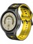Samsung Galaxy Watch7 44MM 40MM/WATCH Fe 40MM/WATCH6 44MM 40MM Çift Renkli Saat Bandı Için Silikon Kayış - Siyah+Sarı (Yurt Dışından) 5