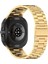 Samsung Galaxy Watch Ultra 47MM Metal Saat Kayışı Üç Boncuklu Çelik Bileklik - Altın (Yurt Dışından) 1