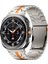 Samsung Galaxy Watch Ultra 47MM Saat Kayışı Titanyum Alaşımlı Bilek Kayışı ve Aleti - Titanyum + Turuncu (Yurt Dışından) 3