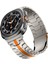 Samsung Galaxy Watch Ultra 47MM Saat Kayışı Titanyum Alaşımlı Bilek Kayışı ve Aleti - Titanyum + Turuncu (Yurt Dışından) 4