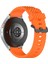 Samsung Galaxy Watch7 40MM/44MM Saat Kayışı 20MM Silikon Saat Bandı-Turuncu (Yurt Dışından) 1