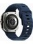 Samsung Galaxy Watch Ultra 47MM Silikon Saat Kayışı Nefes Alabilir Spor Saat Kayışı - Gece Mavisi (Yurt Dışından) 1