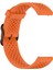Xiaomi Watch S4 Sport/samsung Galaxy Watch3 45MM/WATCH 42MM Silikon 22MM Çoklu Delikli Nefes Alabilir Saat Kayışı - Turuncu (Yurt Dışından) 4