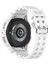 Samsung Galaxy Watch7 40MM Silikon+Tpu Saat Kayışı ve Saat Kılıfı-Beyaz (Yurt Dışından) 3