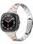 Samsung Galaxy Watch Ultra 47MM Ince Saat Kayışı Için Şık Paslanmaz Çelik Saat Kayışı - Gümüş/pembe Altın (Yurt Dışından) 3