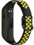 Samsung Galaxy Fit 2 SM-R220 Için Iki Renkli Yumuşak Silikon Saat Kayışı, Yedek Saat Kayışı - Siyah/sarı (Yurt Dışından) 2