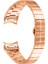Samsung Galaxy Watch Fe 40MM/WATCH4 40MM 44MM/WATCH 5 40MM 44MM Paslanmaz Çelik Saat Kayışı Bilek Bandı - Gül Altın (Yurt Dışından) 1