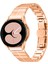 Samsung Galaxy Watch Fe 40MM/WATCH4 40MM 44MM/WATCH 5 40MM 44MM Paslanmaz Çelik Saat Kayışı Bilek Bandı - Gül Altın (Yurt Dışından) 3