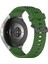 Samsung Galaxy Watch7 40MM/44MM Saat Kayışı 20MM Silikon Saat Kayışı - Ordu Yeşili (Yurt Dışından) 1