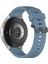 Samsung Galaxy Watch7 40MM/44MM Saat Kayışı 20MM Silikon Saat Bandı - Gri Mavi (Yurt Dışından) 1