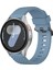 Samsung Galaxy Watch7 40MM/44MM Saat Kayışı 20MM Silikon Saat Bandı - Gri Mavi (Yurt Dışından) 5