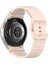 Samsung Galaxy Watch Fe/watch7 40MM 44MM Silikon Dalga Dokulu Saat Kayışı Yedek Kayışları - Pembe (Yurt Dışından) 1