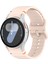 Samsung Galaxy Watch Fe/watch7 40MM 44MM Silikon Dalga Dokulu Saat Kayışı Yedek Kayışları - Pembe (Yurt Dışından) 5