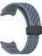 Samsung Galaxy Watch7/watch6/watch6 Classic/watch 5/watch 5 Pro/watch4/watch4 Classic/watch Fe Için Nefes Alabilir Spor Kayış - Mavi Silikon Saat Kayışı (Yurt Dışından) 5