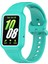 Samsung Galaxy Fit3 (SM-R390) Saat Kayışı Için Kılıflı Entegre Silikon Saat Bandı - Camgöbeği (Yurt Dışından) 1