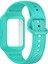 Samsung Galaxy Fit3 (SM-R390) Saat Kayışı Için Kılıflı Entegre Silikon Saat Bandı - Camgöbeği (Yurt Dışından) 4