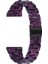 Samsung Galaxy Watch3 45MM Yedek Için Renkli Reçine Saat Kayışı - Koyu Mor Karışımı (Yurt Dışından) 1