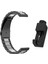 Huawei Watch Gt Active/watch 2 Pro/samsung Gear S3/huami Gtr 47 mm Için 22 mm Paslanmaz Çelik Saat Kayışı, Akıllı Saat Yedek Bilek Kayışı - Siyah/gümüş/siyah (Yurt Dışından) 3