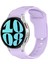 Samsung Galaxy Watch7 44MM/40MM Ayarlanabilir Saat Kayışı Için Kalebol Silikon Bant - Mor (Yurt Dışından) 5