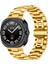Samsung Galaxy Watch Ultra 47MM Saat Bilekliği Paslanmaz Çelik Saat Kayışı-Altın (Yurt Dışından) 2