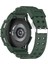Samsung Galaxy Watch7 40MM Saat Kayışı Silikon Kayış Değişimi ve Saat Kılıfı - Yeşil (Yurt Dışından) 3