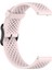 Xiaomi Watch S4 Sport/samsung Galaxy Watch3 45MM/WATCH 42MM Silikon 22MM Çoklu Delikli Nefes Alabilir Saat Kayışı - Açık Pembe (Yurt Dışından) 4