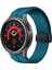 Samsung Galaxy Watch Fe 40MM/WATCH6/WATCH6 Classic/watch 5/watch 5 Pro Silikon Saat Kayışı Manyetik Toka - Kaya Mavisi (Yurt Dışından) 3
