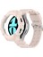 Samsung Galaxy Watch7 40MM Silikon+Tpu Saat Kayışı ve Saat Kılıfı - Pembe (Yurt Dışından) 1