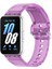 Samsung Galaxy Fit3 R390 Tpu Saat Kayışı Renk Değiştiren Bilek Kayışı-Mor (Yurt Dışından) 3