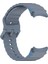 Samsung Galaxy Watch Fe/watch7 40MM 44MM Silikon Dalga Dokulu Saat Kayışı Yedek Kayışları - Mavi (Yurt Dışından) 4