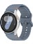 Samsung Galaxy Watch Fe/watch7 40MM 44MM Silikon Dalga Dokulu Saat Kayışı Yedek Kayışları - Mavi (Yurt Dışından) 5
