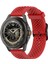 Xiaomi Watch S4 Sport/samsung Galaxy Watch3 45MM/WATCH 42MM Silikon 22MM Çoklu Delikli Nefes Alabilir Saat Kayışı-Kırmızı (Yurt Dışından) 5