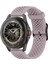 Xiaomi Watch S4 Sport/samsung Galaxy Watch3 45MM/WATCH 42MM Silikon 22MM Çoklu Delikli Nefes Alabilir Saat Kayışı - Mor (Yurt Dışından) 5