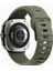 Samsung Galaxy Watch Ultra 47MM Silikon Saat Kayışı Nefes Alabilir Spor Saat Kayışı - Ordu Yeşili (Yurt Dışından) 1
