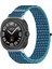 Kalebol Samsung Galaxy Watch Ultra 47MM Saat Kayışı Sihirli Bant Örgülü Naylon Bileklik - Okyanus Mavisi (Yurt Dışından) 5