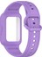 Samsung Galaxy Fit3 (SM-R390) Saat Kayışı Için Kılıflı Entegre Silikon Saat Bandı - Mor (Yurt Dışından) 4