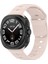 Samsung Galaxy Watch Ultra 47MM Saat Bandı Için Ayarlanabilir Silikon Bilek Kayışı - Pembe (Yurt Dışından) 5