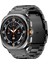 Samsung Galaxy Watch Ultra 47MM Saat Kayışı Titanyum Alaşımlı Üç Boncuklu Bileklik Kayışı Aletli - Siyah (Yurt Dışından) 2