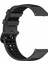 Xiaomi Watch S4 Sport/keep Watch Pilot 1/samsung Galaxy Watch3 45MM Spor Kayışı Için 22MM Silikon Saat Kayışı - Koyu Gri+Siyah (Yurt Dışından) 5
