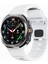 Samsung Galaxy Watch Ultra 47MM Silikon Saat Kayışı Nefes Alabilir Spor Saat Kayışı-Beyaz (Yurt Dışından) 2