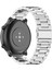 Huawei Watch Gt Active/watch 2 Pro/samsung Gear S3/huami Gtr 47 mm Için 22 mm Paslanmaz Çelik Saat Kayışı, Akıllı Saat Yedek Bilek Kayışı - Gümüş (Yurt Dışından) 4