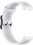 Xiaomi Watch S4 Sport/samsung Galaxy Watch3 45MM/WATCH 42MM Silikon 22MM Çoklu Delikli Nefes Alabilir Saat Kayışı-Beyaz (Yurt Dışından) 3
