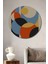 Modern Geometrik Sanat Ahşap Mdf Dekoratif Ev/işyeri Duvar Tablo Yuvarlak Ev/işyeri Duvar Tablo 1